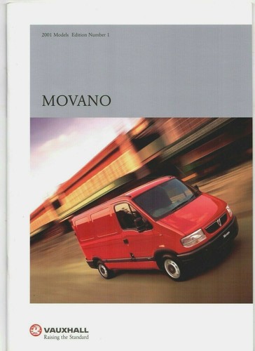 Vauxhall movano 2000 uk - vauxhall, 2000-01