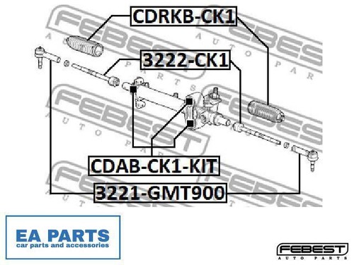 Tie rod end - tie,