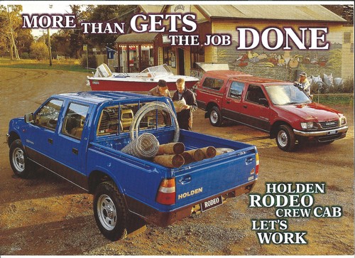Holden rodeo crew cab - crew,