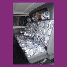 Rear Crew Cab Grey Camo